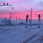 travel___Early Train___Ogulin, Croatia.