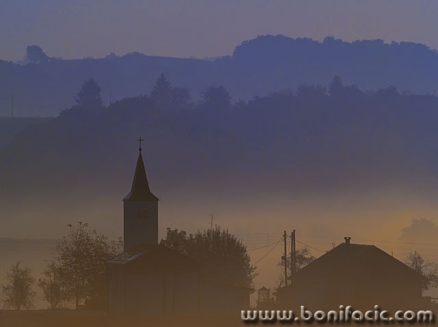 travel___Fog Country___Visnjevac, Croatia.