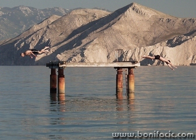 action___Double Jump___Baska, Croatia.