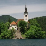 travel___Lake Island___Bled, Slovenia.