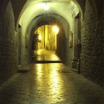 travel___Main Street___Krk, Croatia.